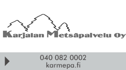 Karjalan Metsäpalvelu Oy logo